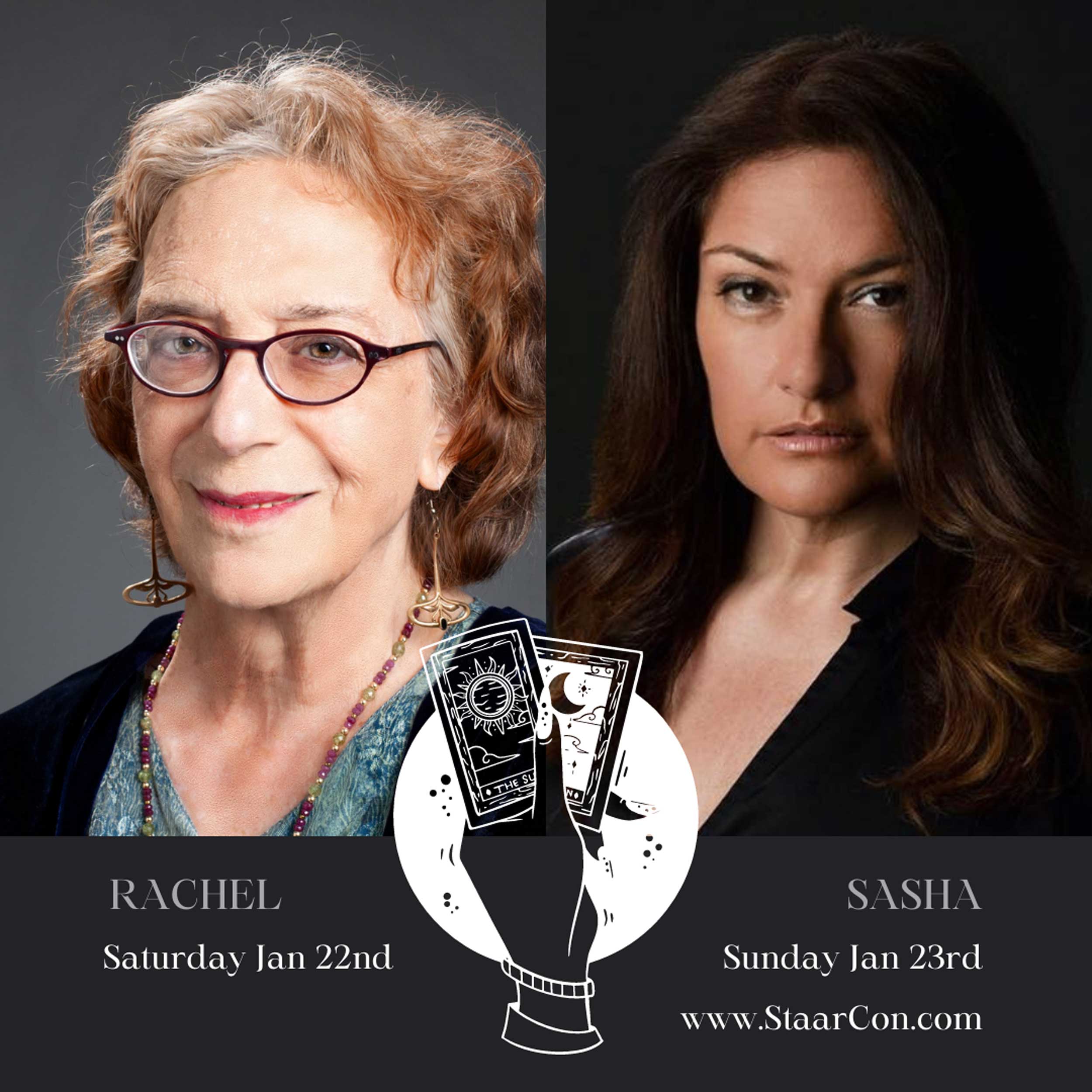 Rachel Saturday Jan 22nd & Sasha Sunday Jan 23rd